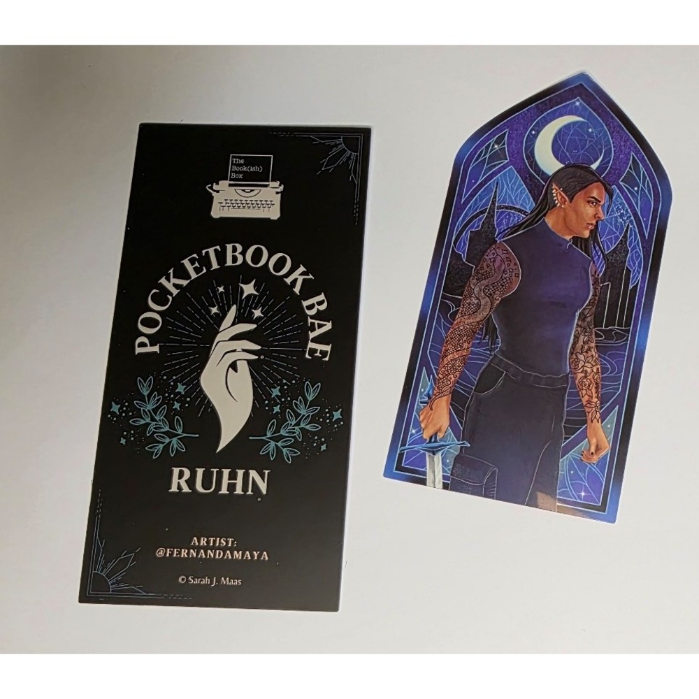 Ruhn Pocket Book Bae bookmark - The Bookish Box
